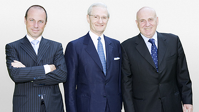 Giuseppe Lavazza, Alberto Lavazza, Gaetano Mele